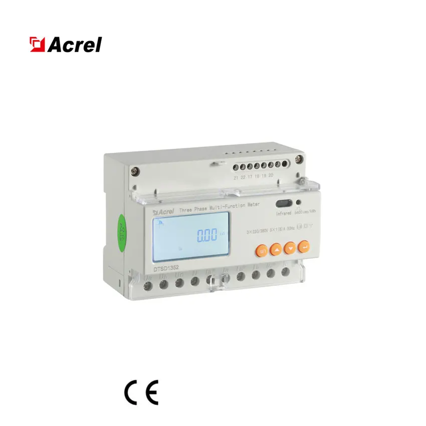 Smart  Dtsd1352 Adl3000 E Power Single Phase Din Rail Electricity Energy Meter With Pulse Output