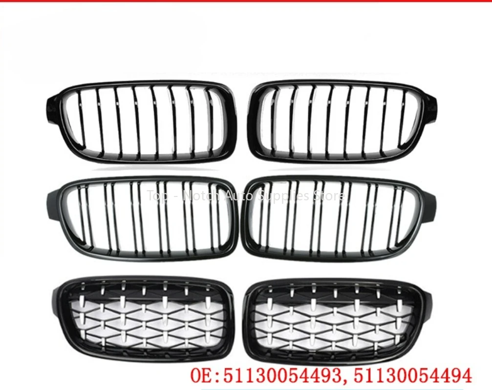 

Модификация сетки переднего бампера BMW, средняя сетка, впускная решетка M3, украшение бампера F30F35