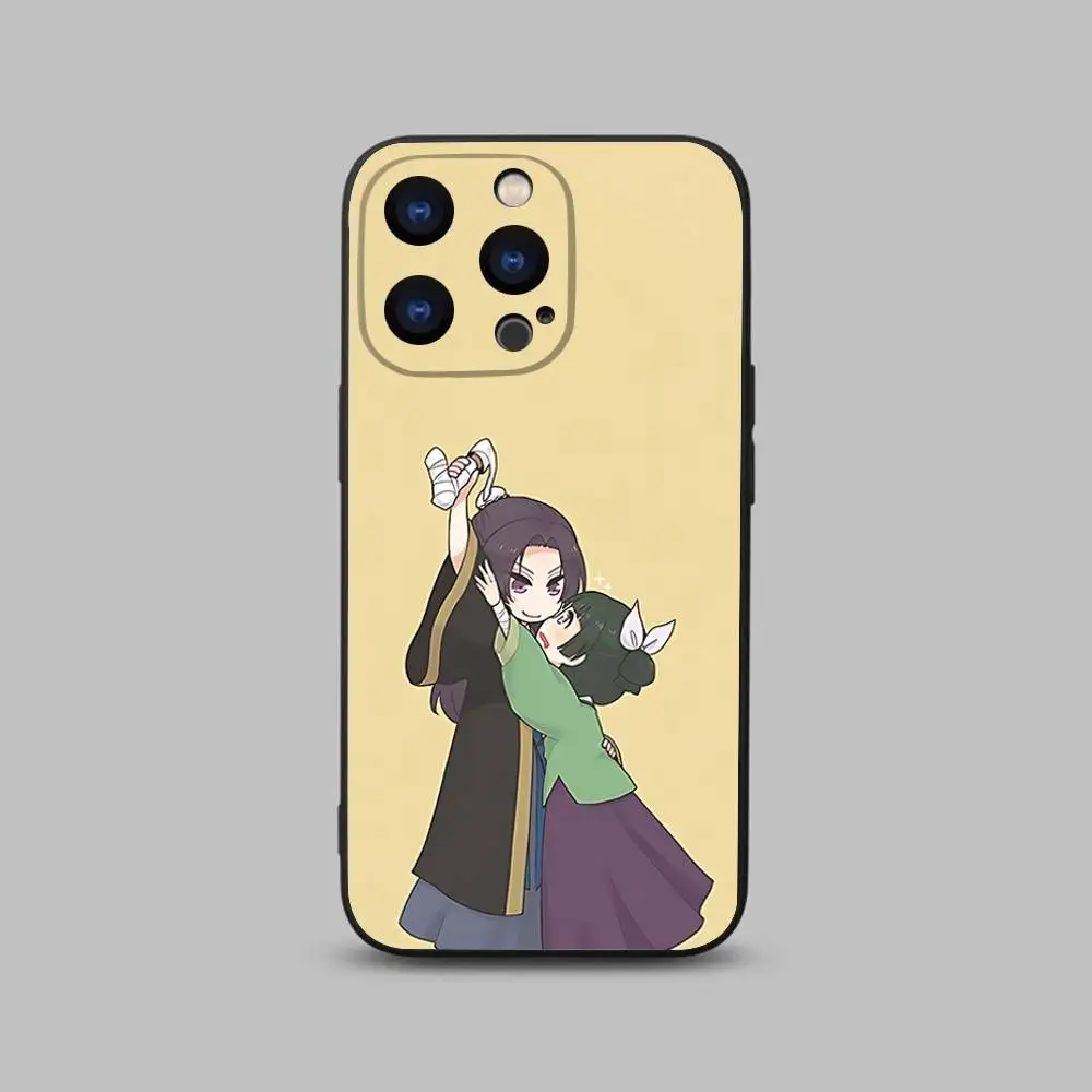 حافظة هاتف Apothecary Cute D-Diaries لهاتف iPhone 17,16,15,14,13,12,11,Pro,Max,Plus,X,XS,SE4,E,Mini,Soft Black Case