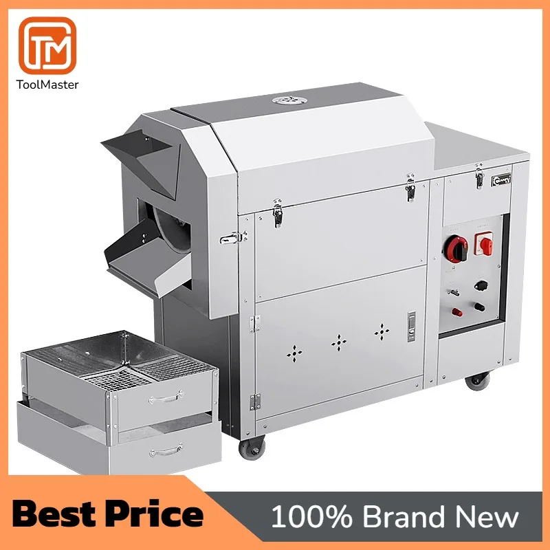 

[Hot Sale]Gas Industrial Peanut Roaster Nut Seed Cashew Roasting Machine Price