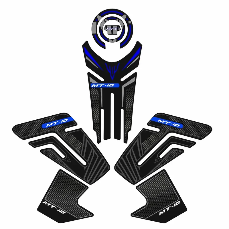 Tank pad grips for Yamaha mt10 fz10 FZ MT-10 MT-10 SP motorcycle gas fuel oil kit knee protector hyper naked stickers decals