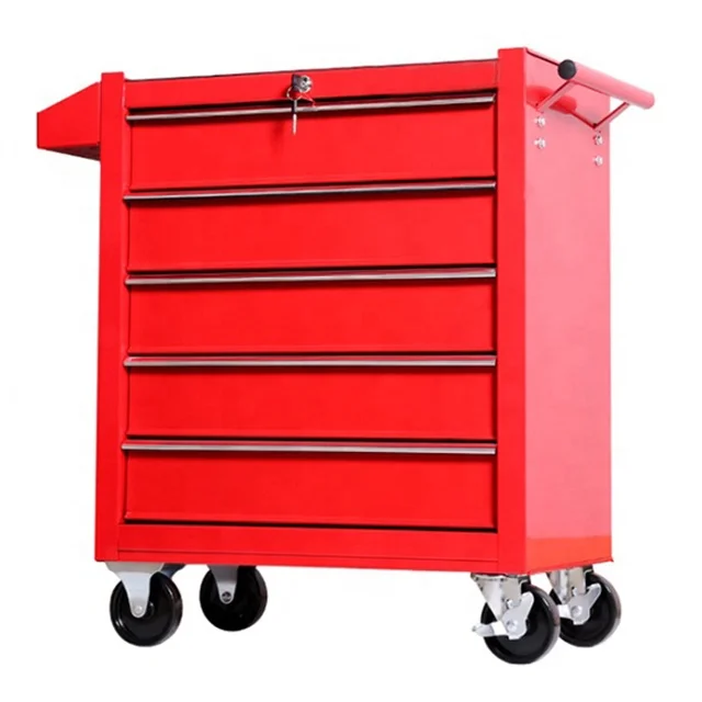 Storage car repair tool cabinet tool trolley with drawers