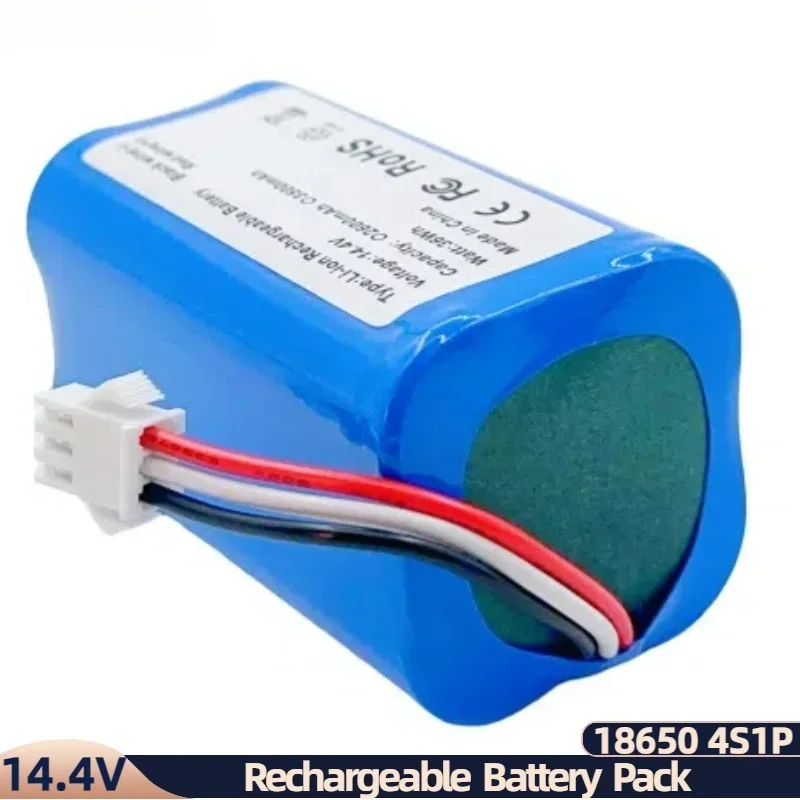 Per Ropo Glass 2 Robot aspirapolvere ricambio cilindrico 14.4V 14.8V 2600mAh 3500mAh batteria ricaricabile agli ioni di litio all\'ingrosso