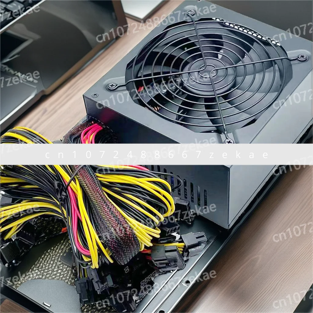 High Quality 1800W 2000W ATX Copper 20+4Pin Computer Game PSU 12V PC Desktop Power Supply in Stock