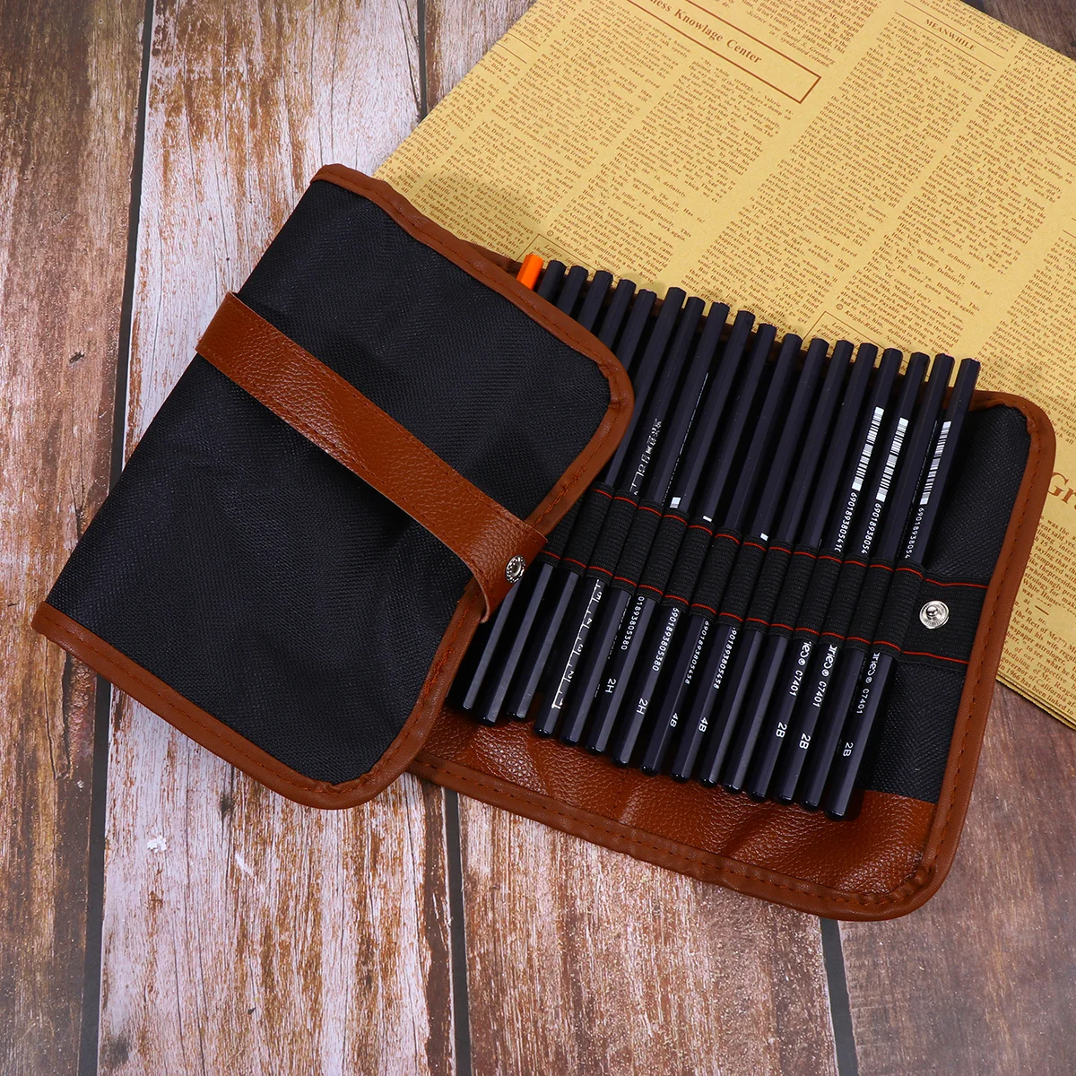 

Sketch Pencil Set 1Set Portable Professional Sketch Supplies Drawing Tools Home School Painting Accessories Kit