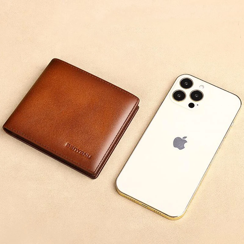 Men Anti RFID Driver License Holder Wallet Travel Cowhide Genuine Leather Purse for Man