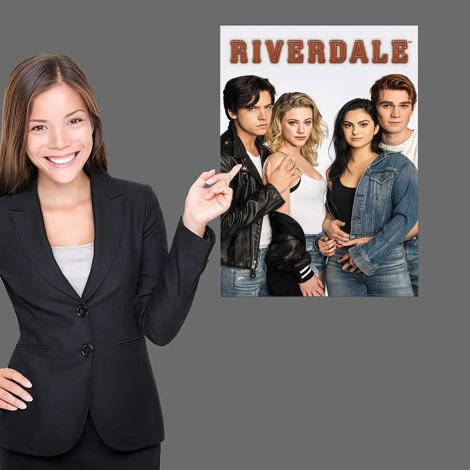 Riverdale Poster Canvas Art Poster, Wall Art Picture Print Modern Family bedroom Decor Posters