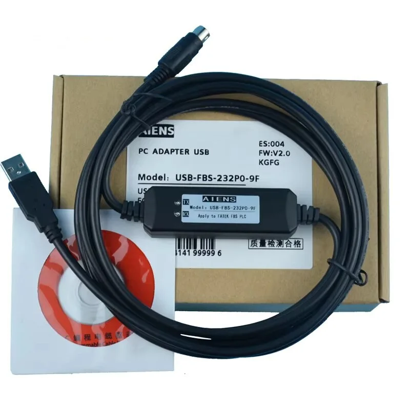 Suitable for FATEK FBS B1 B1z PLC programming cable data download line USB-FBS-232P0-9F