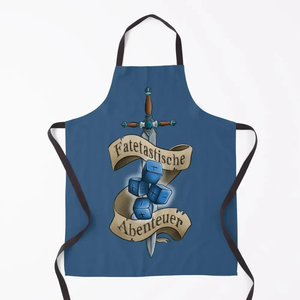 

Server logo FATEtastic Adventures Apron bib Kitchen For Man Useful Things For Kitchen Kitchens Accessories Apron