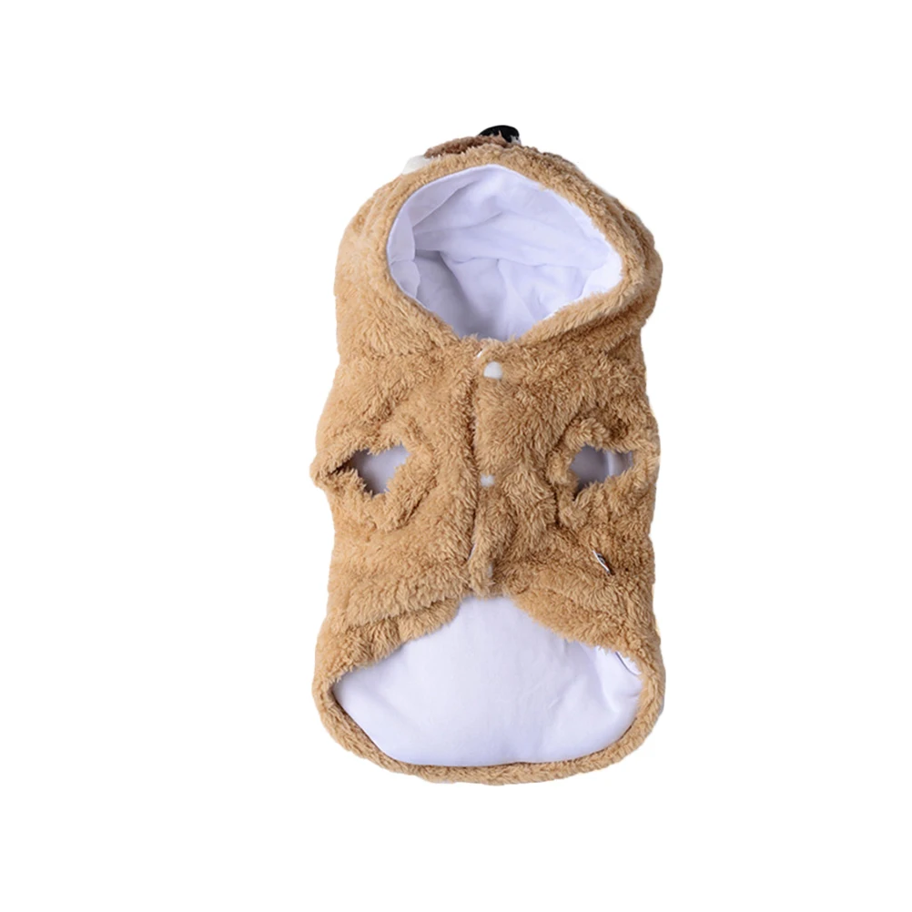 

Pet Dog Clothes Raccoon Shaped Cotton Garment Size 22 Stylish Hoodies for Autumn Winter Walking Holiday Dog Clothing