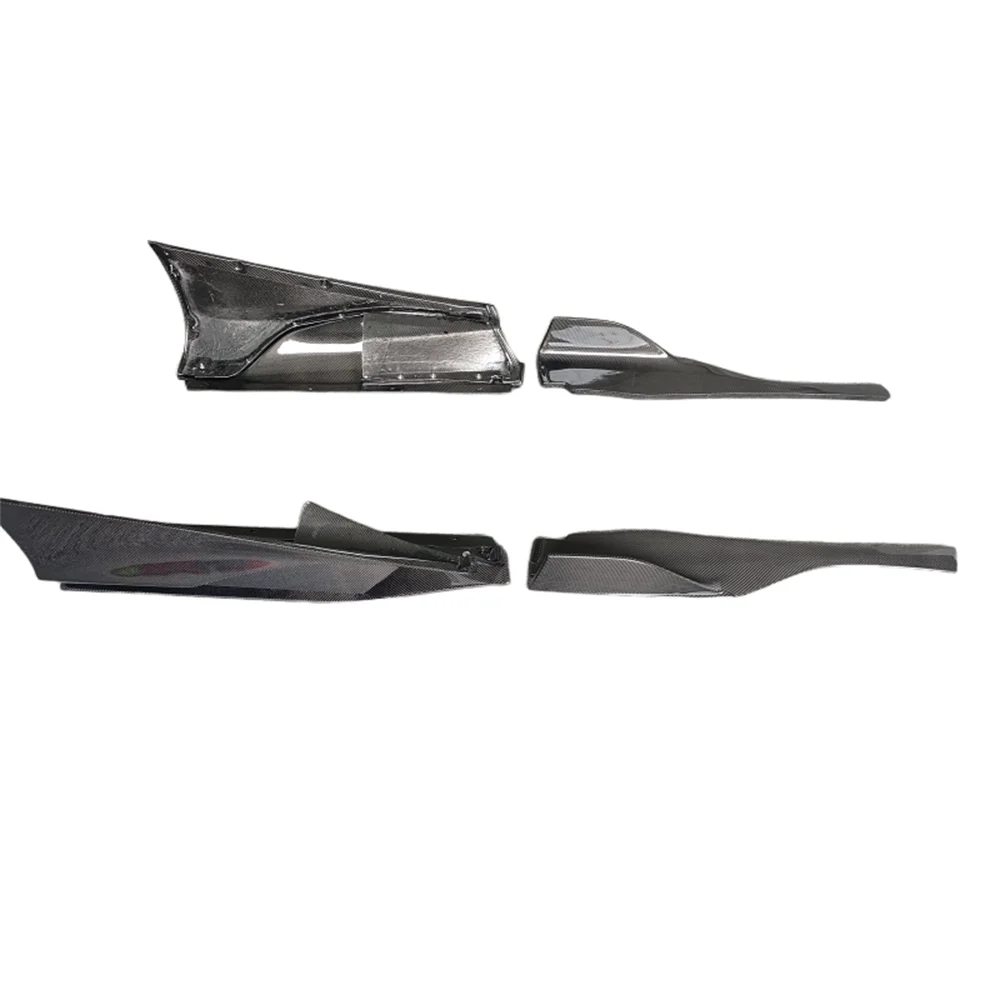

Upgrade 765LT Style All Carbon Fiber Side Skirts (4 Pieces) Body Kit for McLaren 720S Body Kit