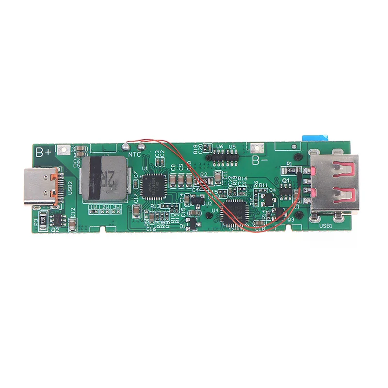 

Модуль быстрой зарядки 22,5 Вт, цветной TFT-экран, цифровой комплект аккумулятора «сделай сам», 21700, чехол для аккумулятора, быстрая зарядка, мини-портативное питание