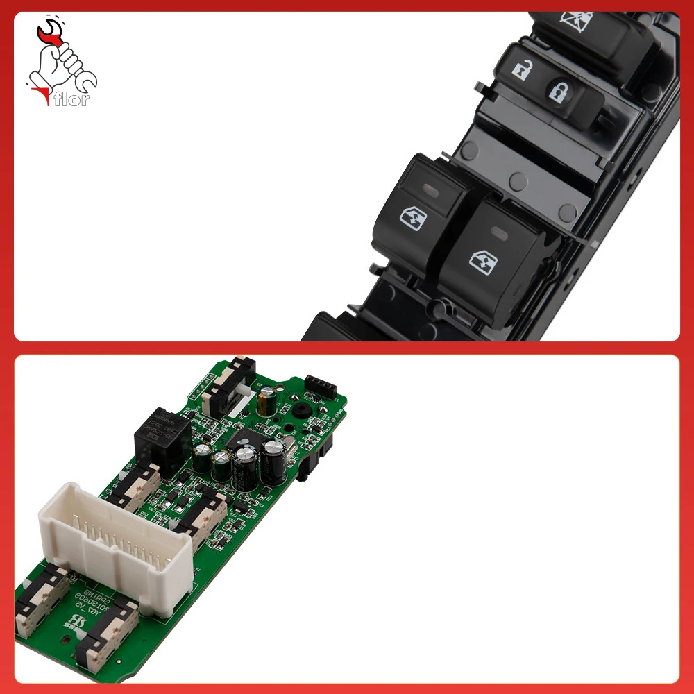 Left-Hand Drive Car Power Window Switch For Weichai Enranger G3 2014-2017 Electric Power Window Control Switch Window Control