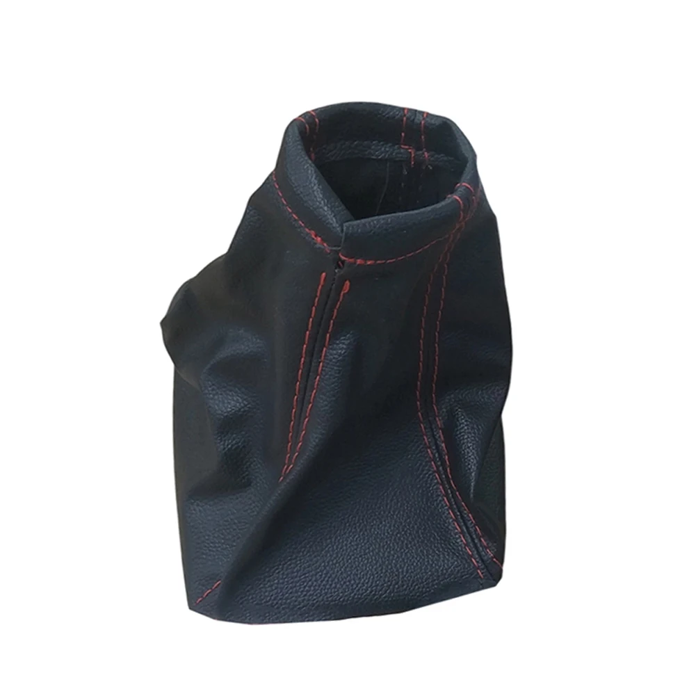 For Chevrolet Aveo 2006-2010 Interior Trim Set Gear Shift Boot Black Line Leather-style Material Precision Stitching