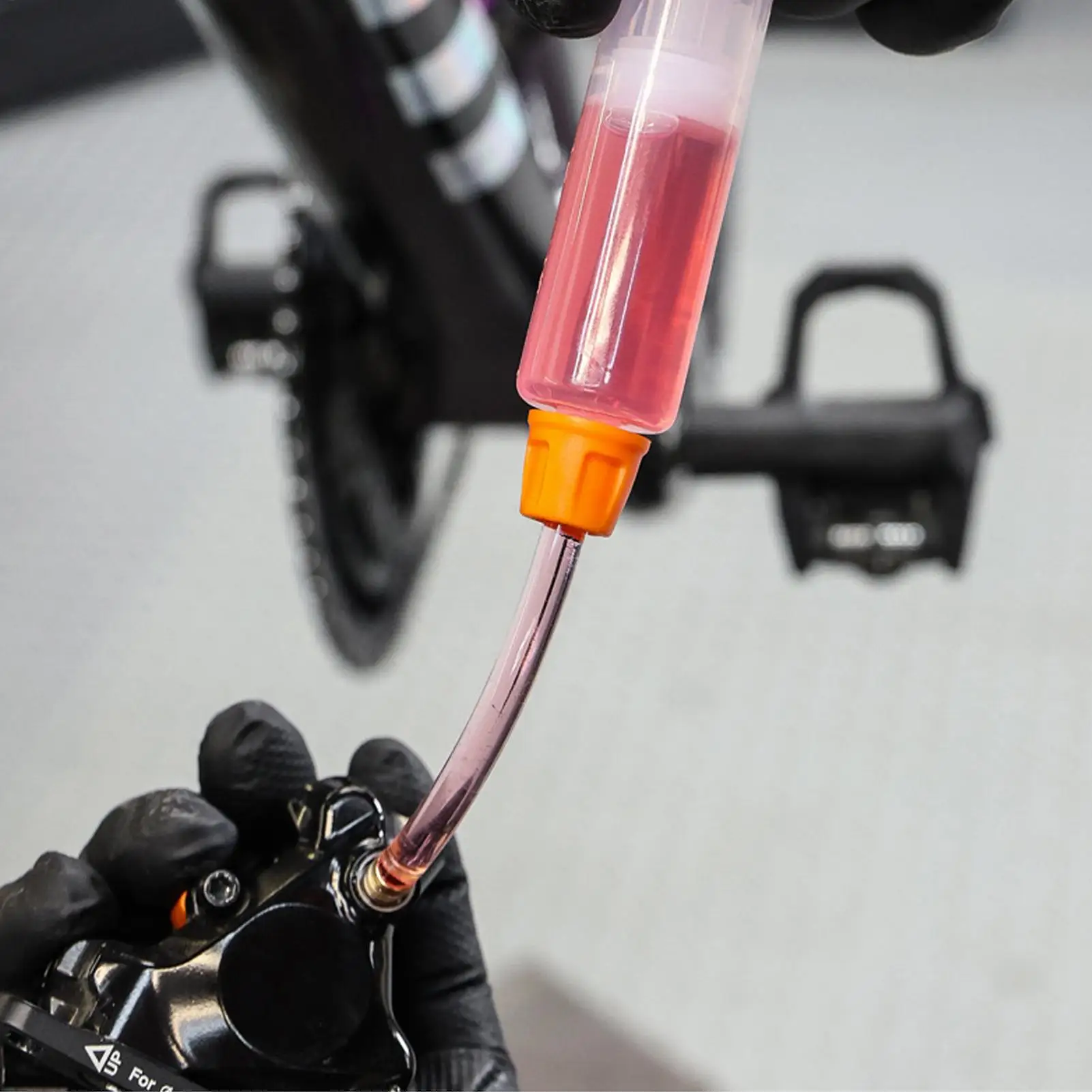 

Комплект для прокачки тормозов, комплект для смазки горного велосипеда, прецизионные инструменты для смазки тормозов велосипеда для горного кемпинга, скутера, гаража на открытом воздухе