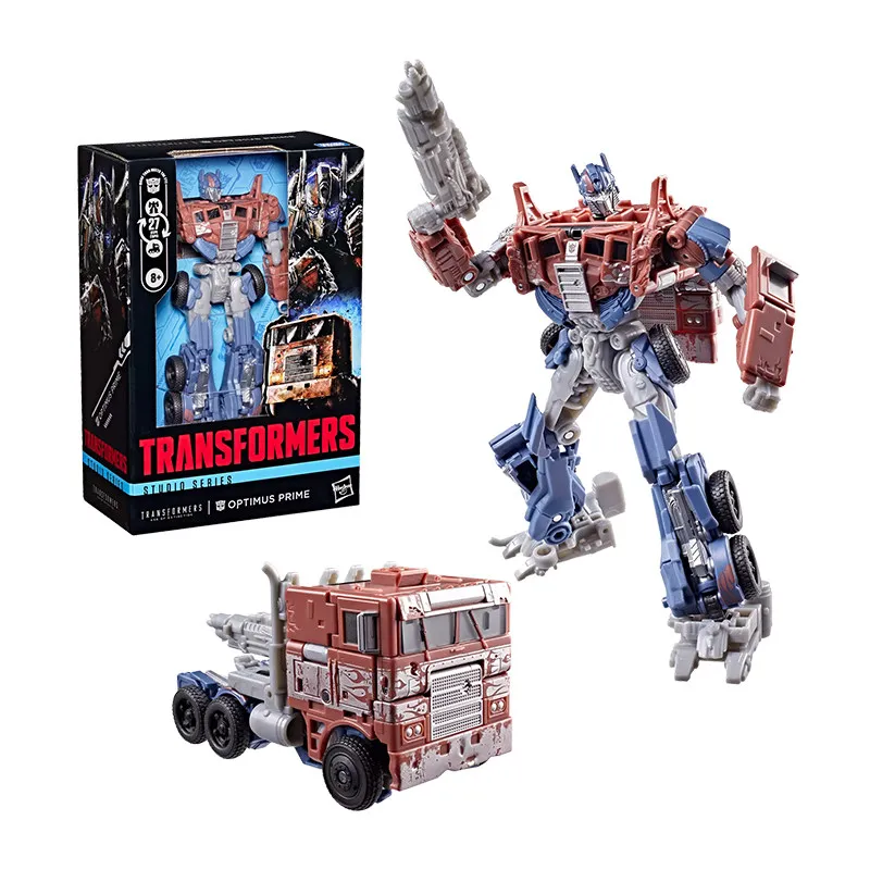

Pre-order Hasbro Transformation Toy SS Voyager Class AOE Evasion Mode Optimus Prime Flat Head Movable Robot Collectible Toy