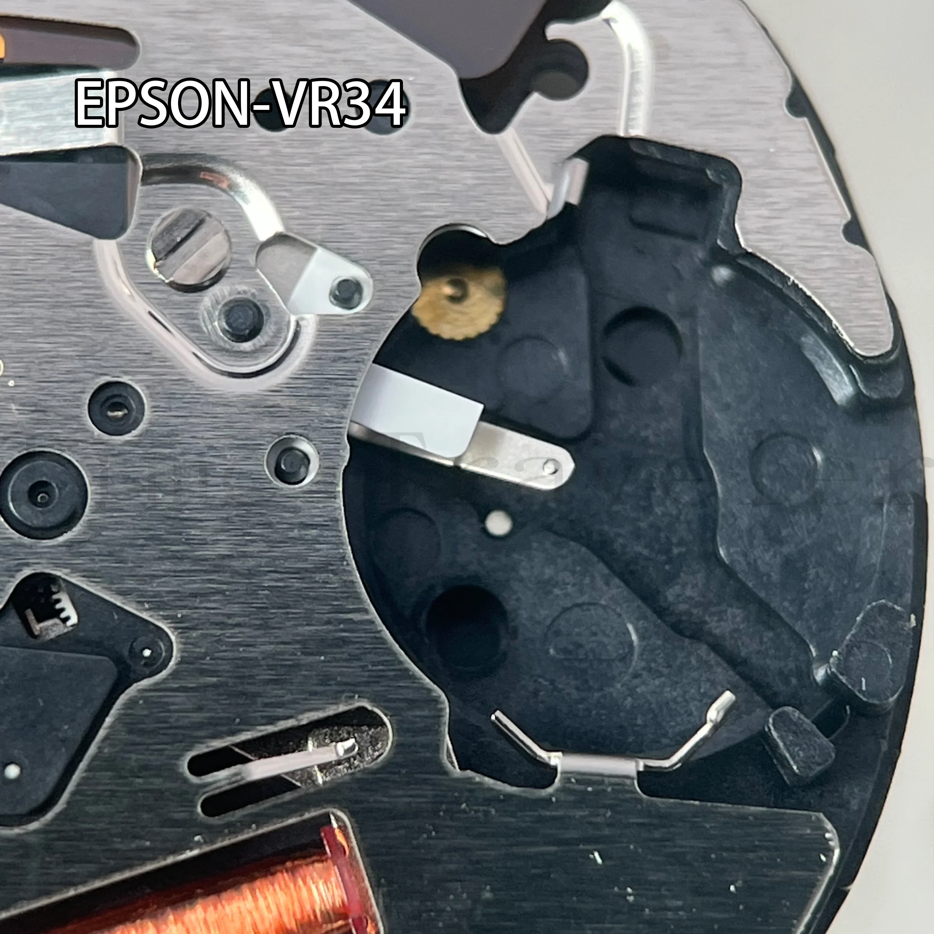 VR34 MUSCLE MOVEMENT Chronograph VR34B/VR34A Quartz movement  6.9.12 Small Seconds date at 3：00