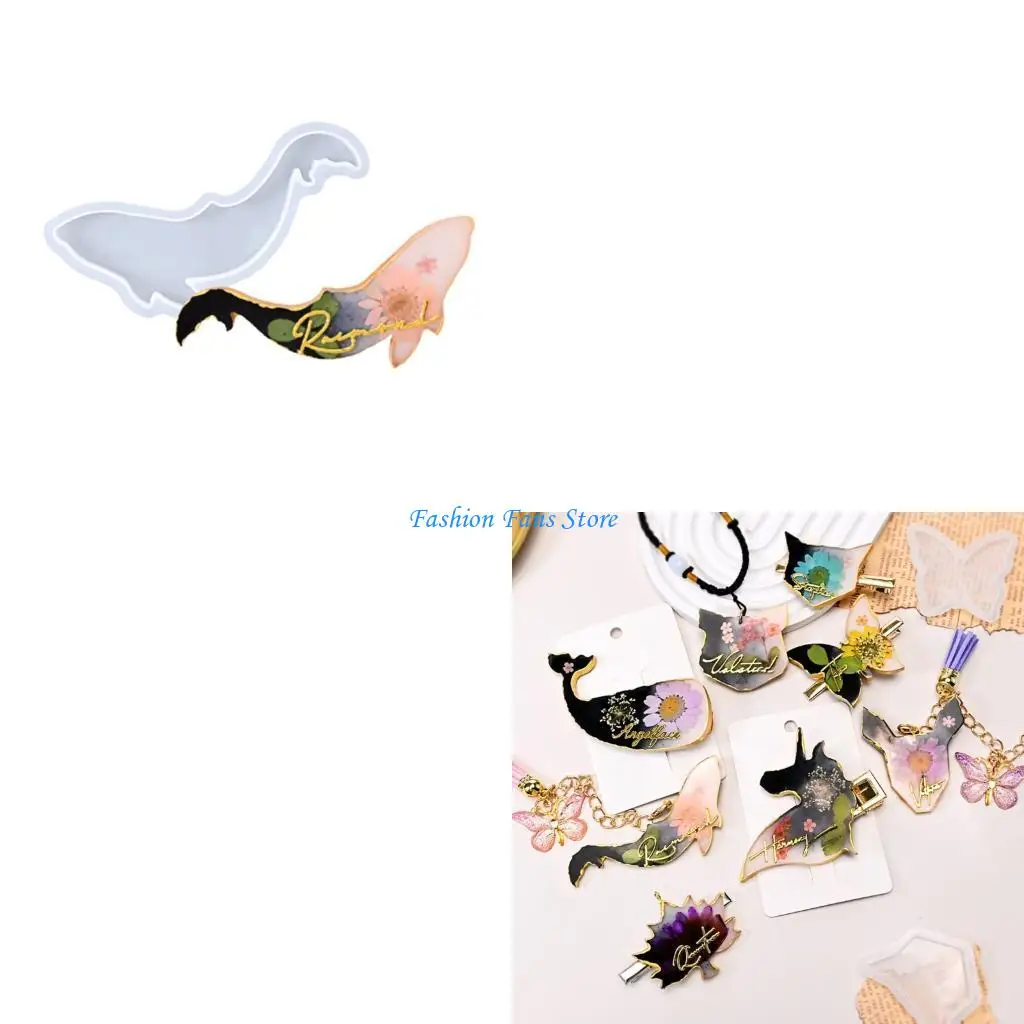 Kids Safe Silicone Animal Mold For DIY Crafts Brooch Keychain Jewelry Projects