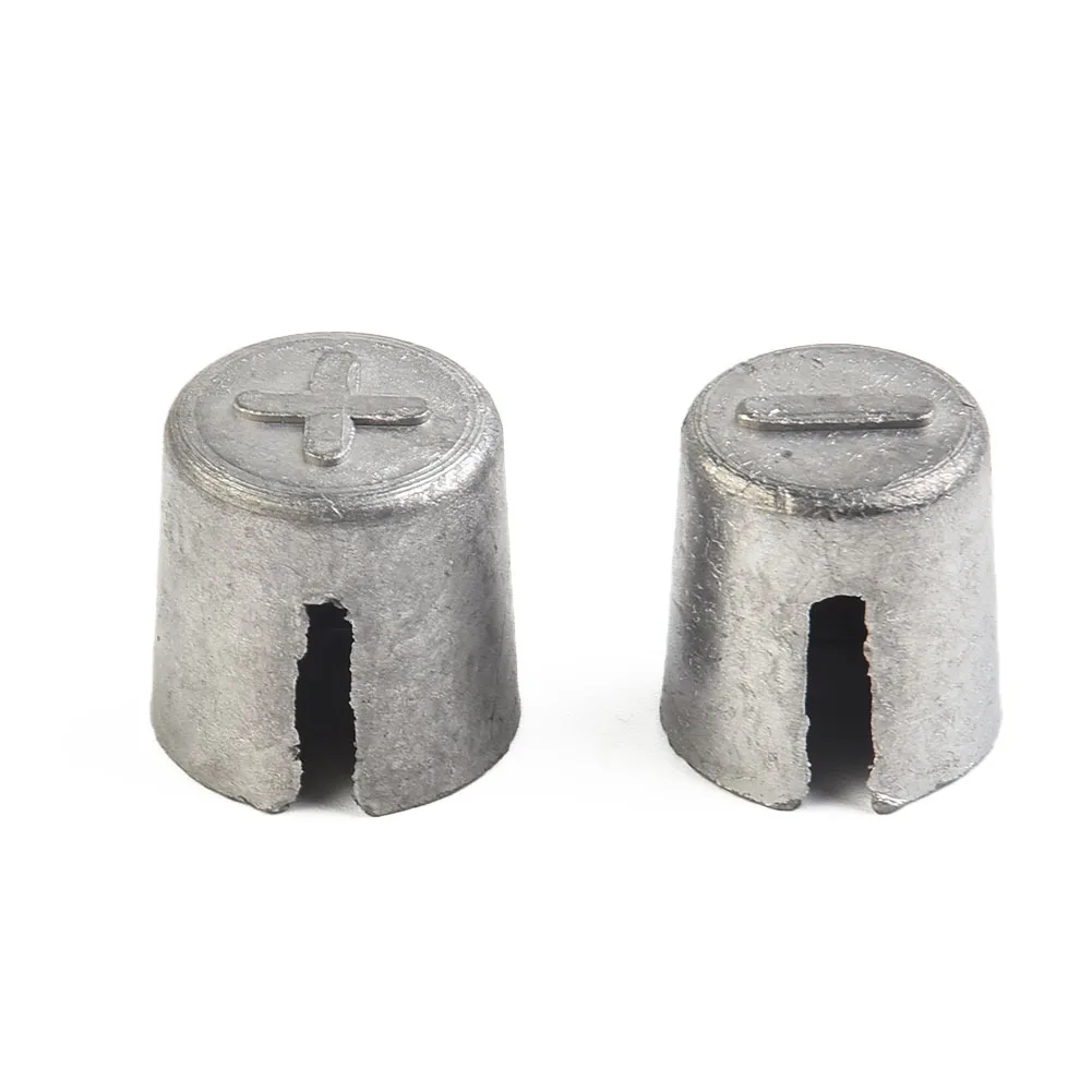 2PCS Car Battery Terminal Converters Post Adaptors Sleeves 6V/12V Automobiles Battery Cables Connectors Accessories