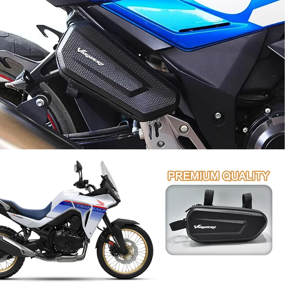 Adjustable Strap Zipper Built-in Mesh Pocket Motorcycle Riding Bag For Honda Varadero XL1000 XL700 XL650 XL125 1100 DL1000 XL350