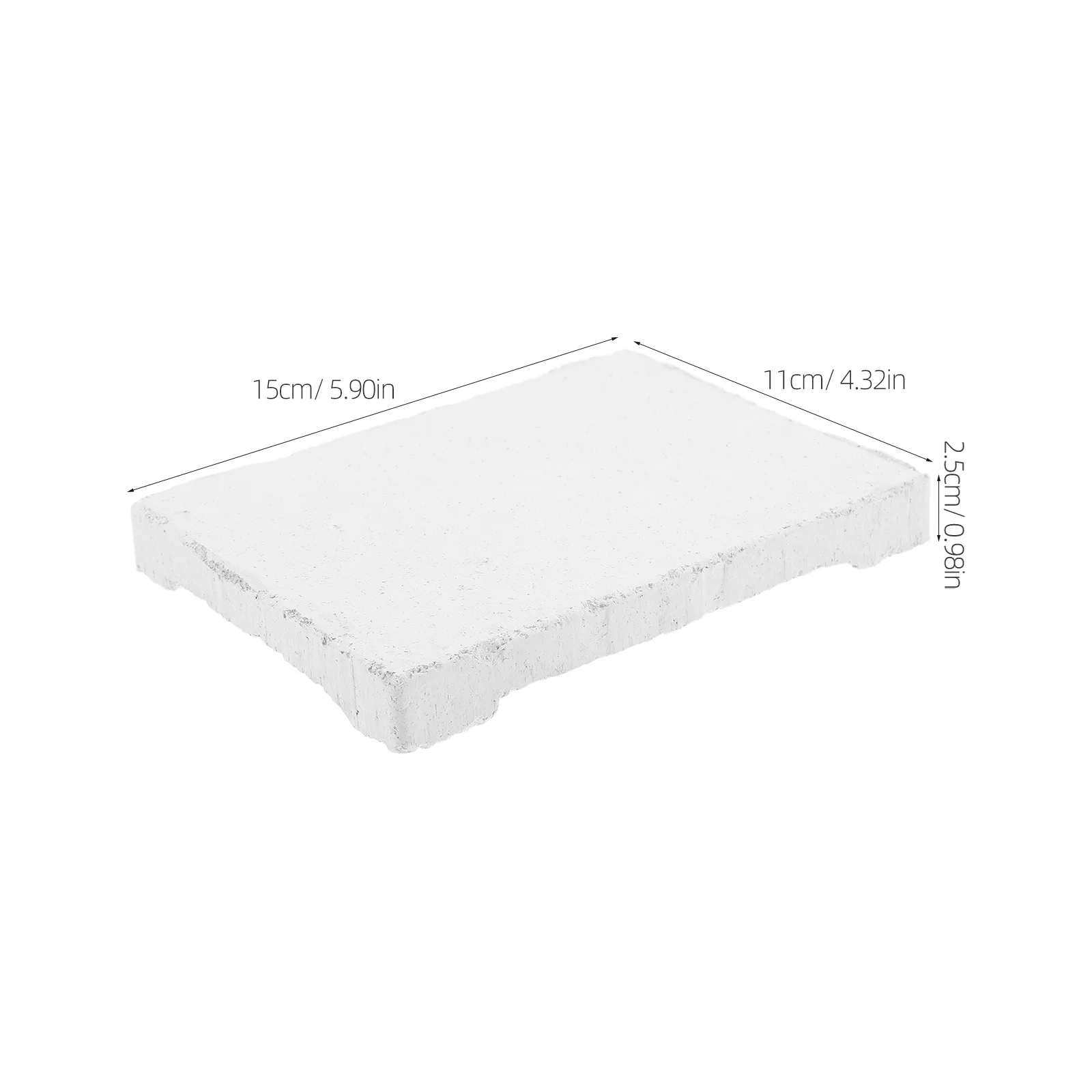 Jewelry Soldering Fireproof Block White Stable Portable Platform for Jewelry Making Repair Welding Metalwork Tools