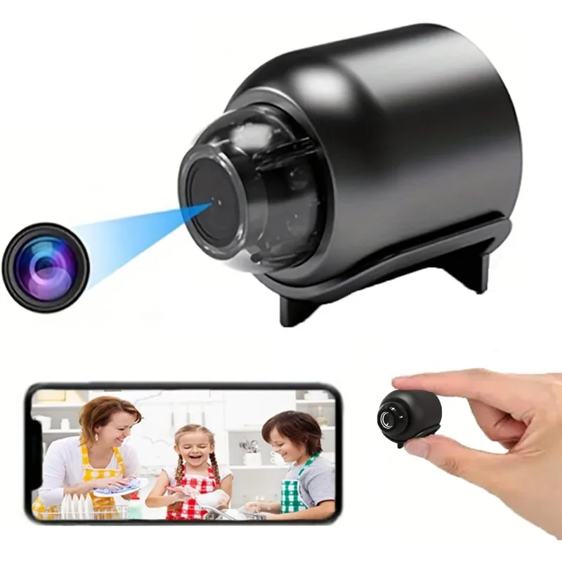 1080P Mini Wireless Camera Clear Night Vision Lightweight Portable Premium Cams Motion Detection Surveillance Protection Camera