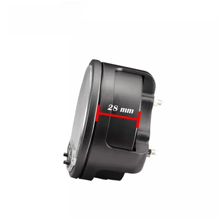 Universal Digital Speedometer and Odometer for Automobiles, GPS-compatible Odometer, MPH/KM/H Switchable, 12V, 85mm