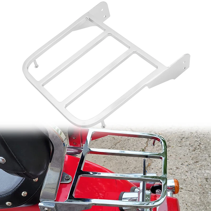 Motorcycle Rear Luggage Rack Solo Seat Sissy Bar For Suzuki Intruder Volusia VL800 2001-2017 Boulevard M510 2005-2009 C50 05-11