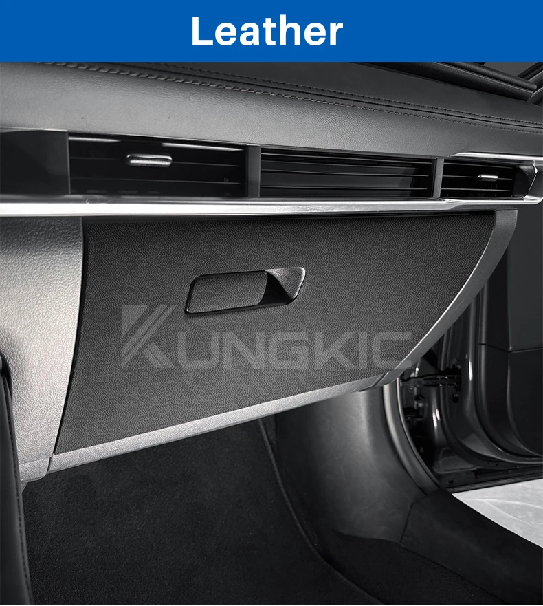 Für Mazda 3 Axela 2019 2020 2021 2022 2023 2024 2025 LHD RHD Auto Beifahrerbox Anti-Kick Wildleder Carbonfaser-Stil Schutzaufkleber – Detail 9