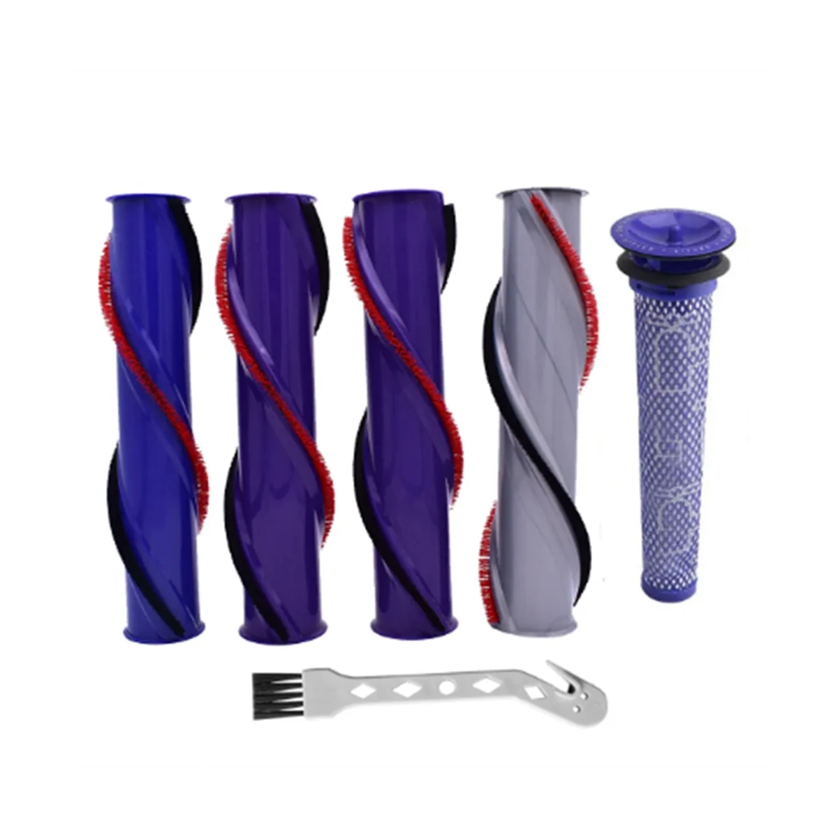 휴대용 진공 청소기 액세서리에 적합 V6 V7 V8 V10 V11 다이렉트 드라이브 플로어 브러시 메인 브러시 필터-HIM