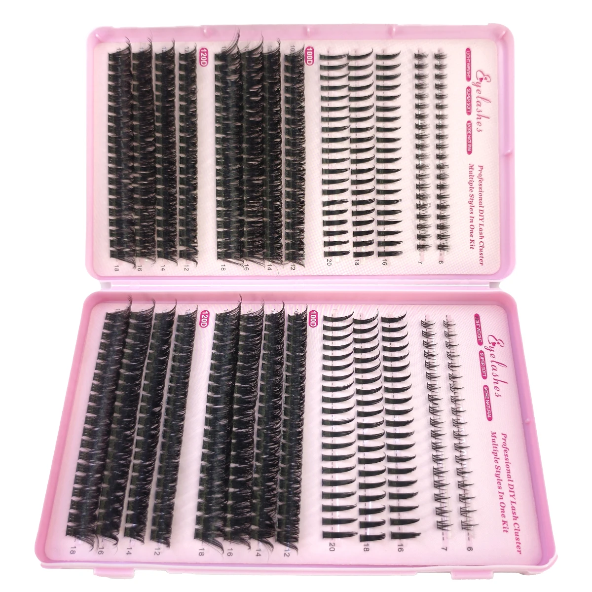 لتقوم بها بنفسك لاش تمديد لاش مجموعات الرموش المتفجرة الفردية مع السندات ومزيل الختم الملقط لاش فرشاة للتطبيق الذاتي