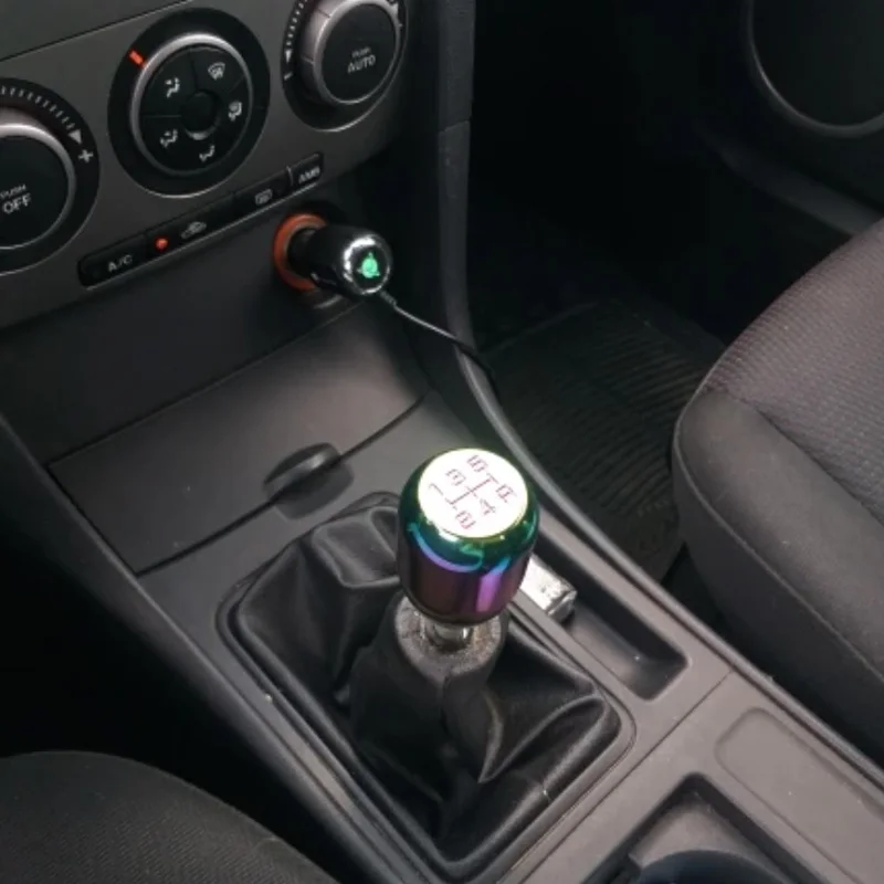 Universal Racing 5-Gang Aluminium Auto Schaltknauf Schaltgetriebe Schaltknauf Schalthebel Automatik – Detail 7