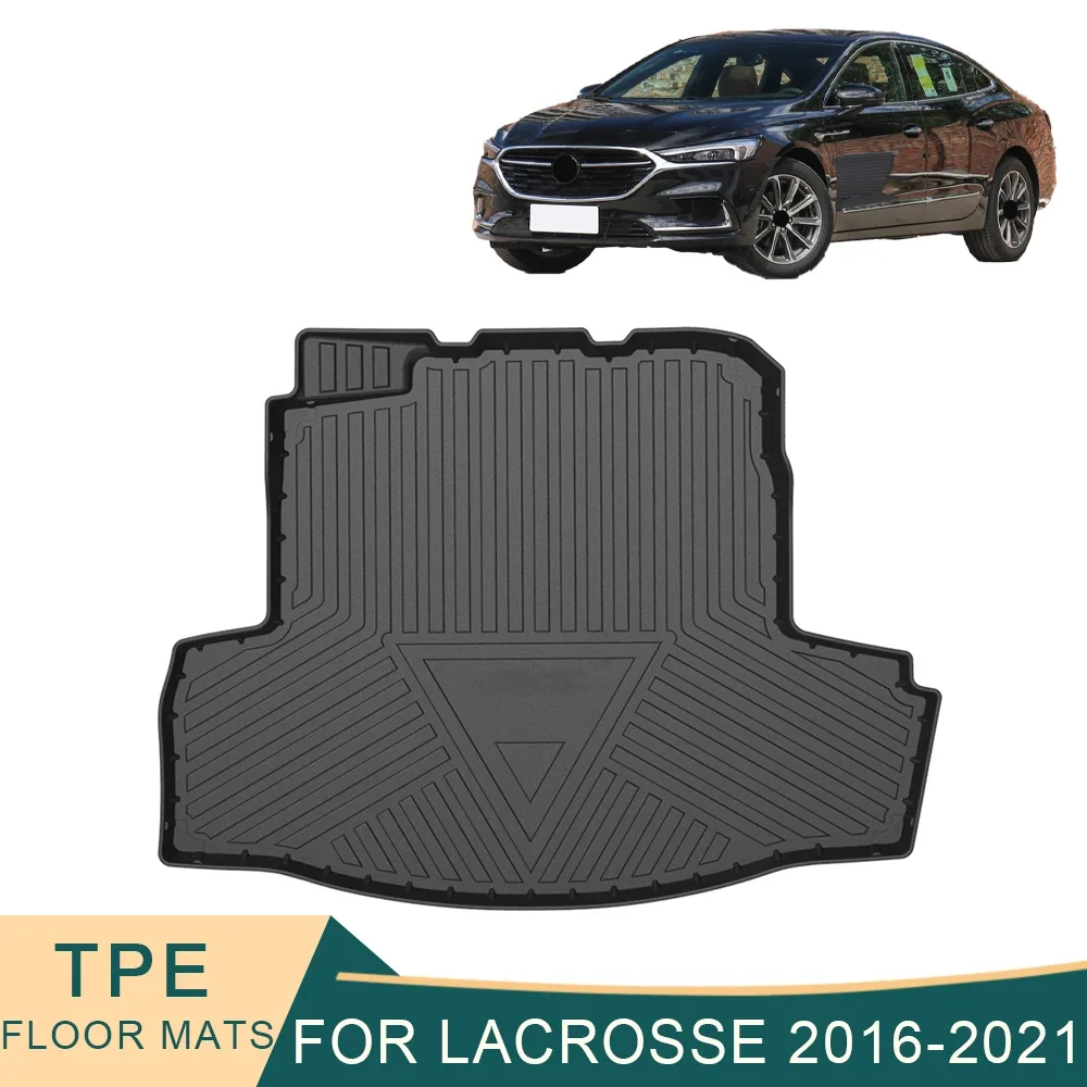 

For Buick LacRosse 2016-2021 Car Cargo Liner All-Weather TPE Non-slip Trunk Mats Waterproof Boot Tray Trunk Carpet Accessories