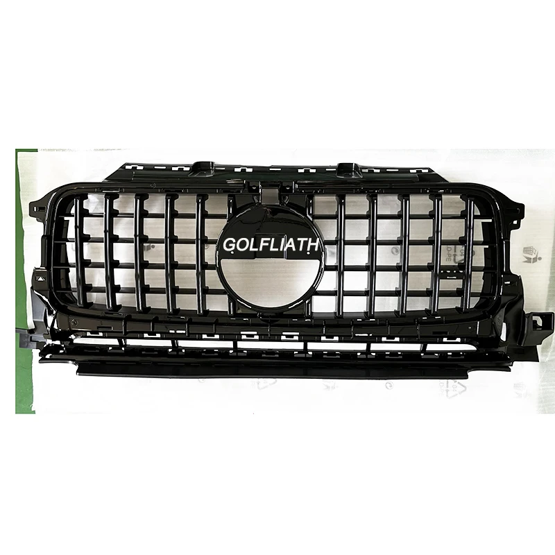 New Arrival GT R STYLE ABS FRONT GRILLE CHROME/BLACK FOR Mercedes BENZ G CLASS W464 2020+