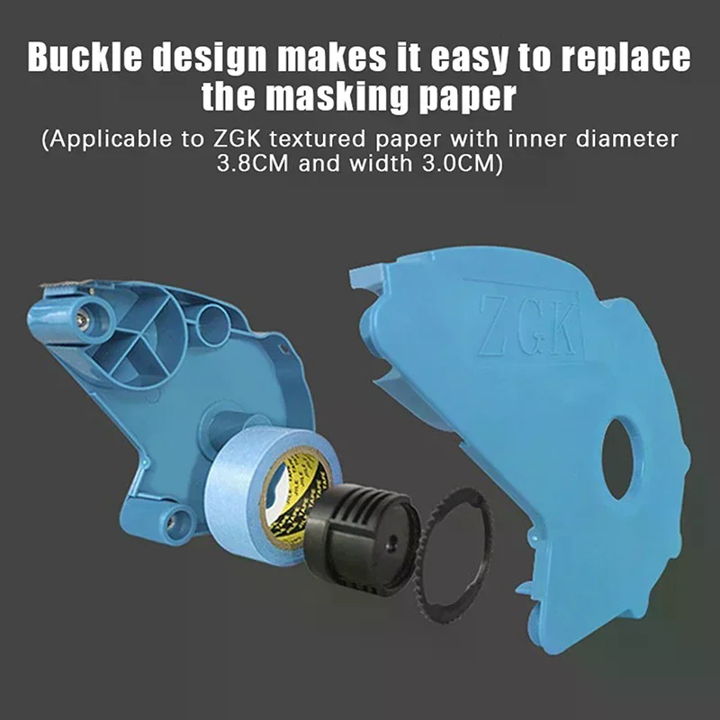 Painter Masking Tape Applicator Machine Tape To Repair And Beautify Crack In Tiles Adhesive Tape Cutting Tool Upgraded