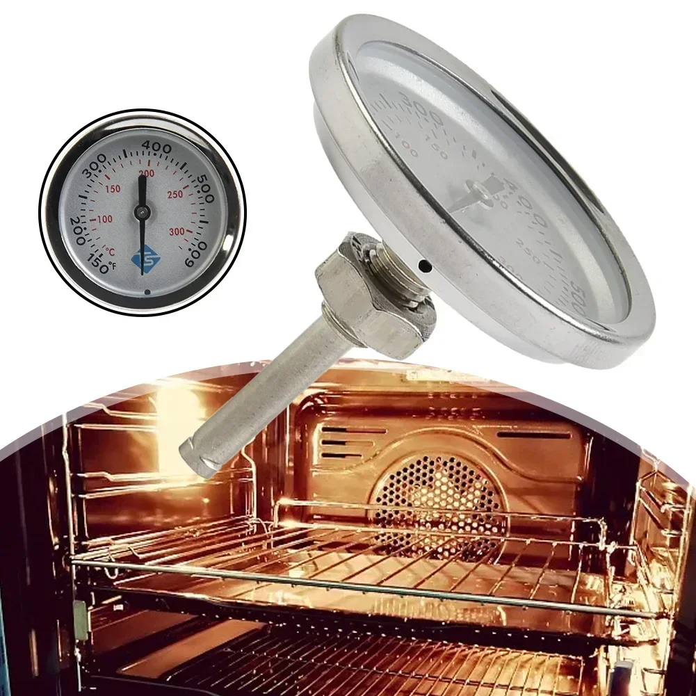 Oven Thermometer For Weber 60540/60392/7581 Grill Hermometer 150-600℉ Stainless Grill Barbecue Grill Oven Pointer Thermometer