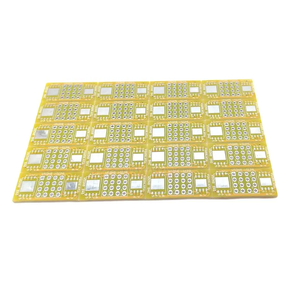 50-100PCS 2 WSON8 To DIP8 Programmer Adapter Board QFN8/DFN8 To DIP8 & WSON8/MLF8 To DIP8 Socket K9FA SOP8/SOP16 TO DIP8