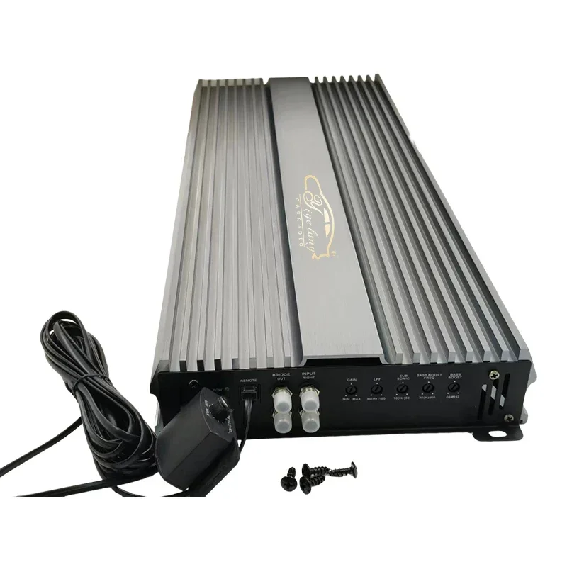 5000W 1 Channel Car Power Amplifier 12v Audio Amplifier System class Ab Car Amplifier