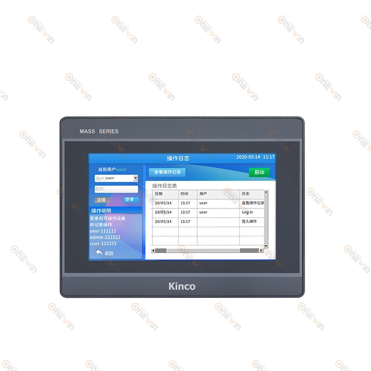 Kinco 7 Inch HMI Mass M2070H M2070HE MT070 MT070C MT070E MT070E-4G HMI Touch Screen Human Machine Interface M1 M2 Series