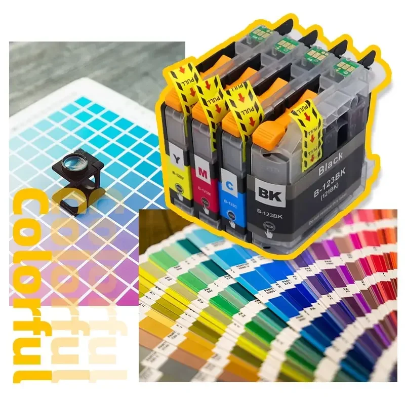 Cartuchos de tinta compatibles con impresora Brother LC123 XL, LC123, MFC, J4410DW, J4510DW, J870DW, J4710DW, DCP, J4110DW, J132W, J152W, J552DW