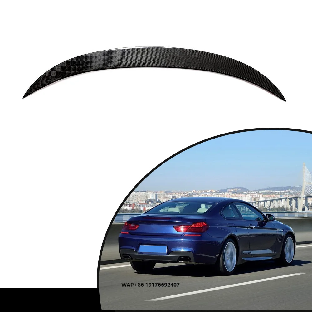 

ForBMW F06 F13 640i 650i M6 Carbon Fiber Rear Trunk Spoiler Wing 2012-2019 Custom Car Spoiler for 2012-2019 forBMW Models
