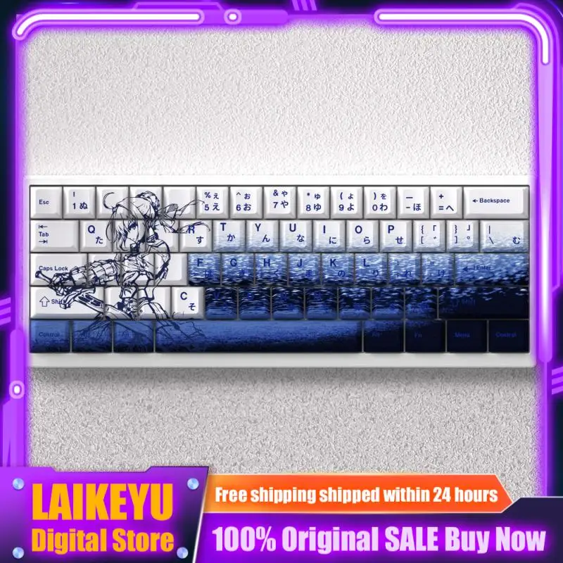 

cartoon anime Theme Anime Keycap Mechanical Keyboard Customized Cute Keycap Gaming Keyboard Accessories Cartoon Gift Collect