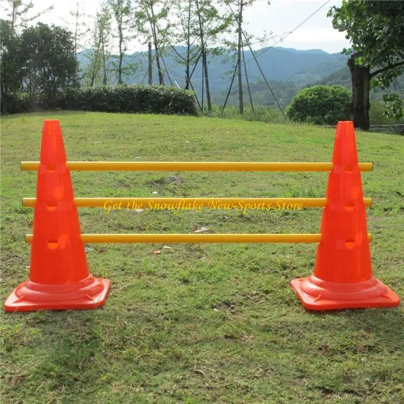 

E56D 2Pcs Training Cones Sport Marker Cones for Soccer Basketball Football Cones Training Outdoor Activity or Event
