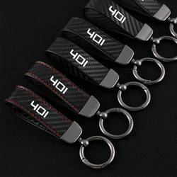 For Husqvarna Svartpilen 250 701 401 VITPILEN Norden 901 Leather Keychain Alloy Keyring Motorcycle Accessories