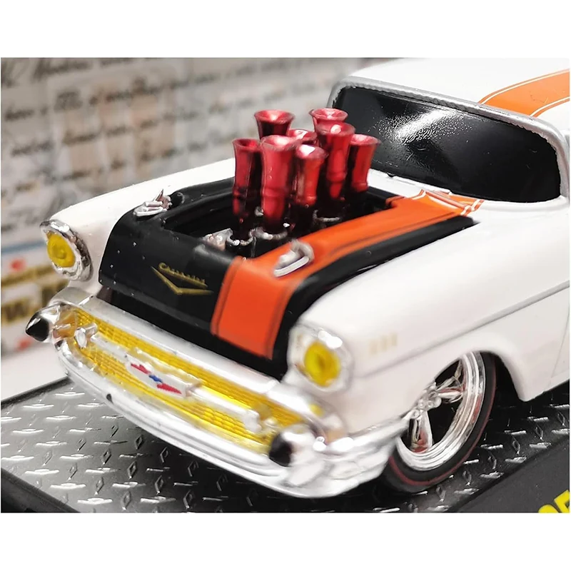M2 Machines 1:64 1957 Alloy Car Model Simulation Car Toy Boy Gift Simulation Vehicles Ornaments Child Birthday Gift - Image 4