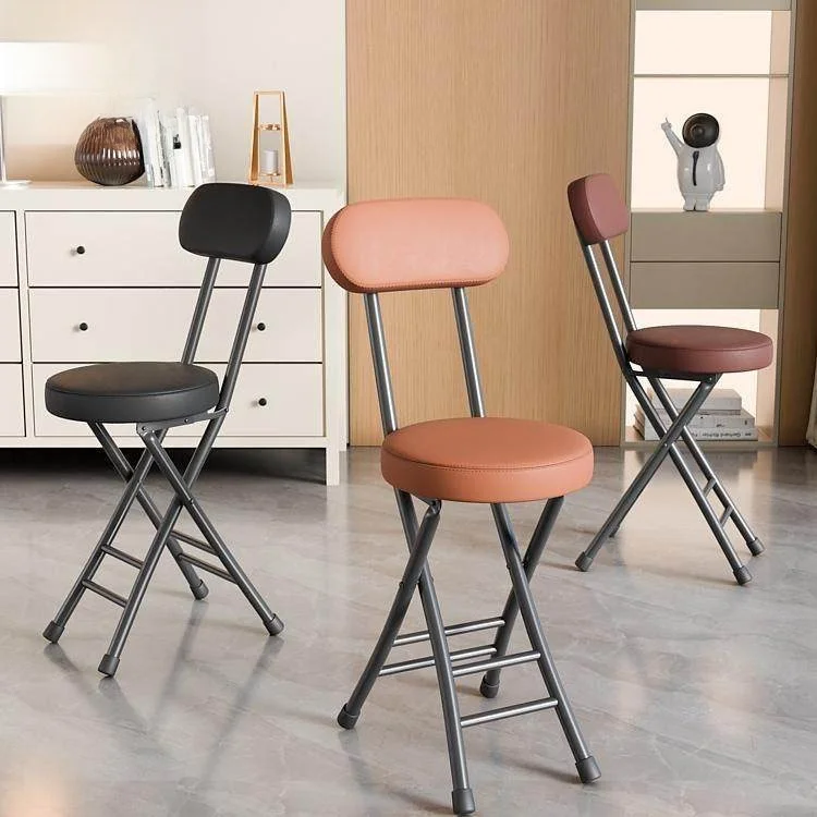 

Портативный складной стул с откидной спинкой, стул для дома и столовой, стул для студенческого общежития, компактный размер, стул Montm, набор для домашнего использования на каждый день