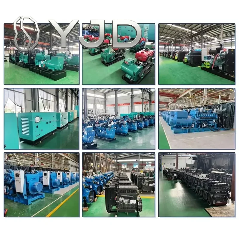 Hot Sale High Quality Engine Portable Power Generator 50KW 50KVA Generator Set Industrial Super Silent Powered