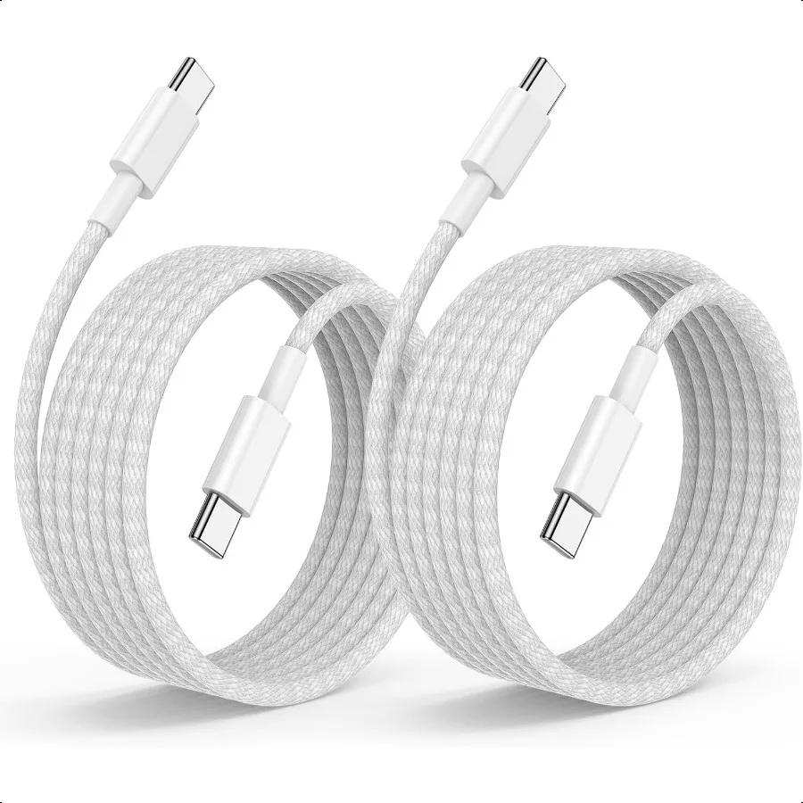 USB C to C Fast Charger Cable 10ft Long Type C to USB C Charging Cord Wire for Apple iPhone 16 Pro Max 16 15 Pro Max 15 Plus Bo