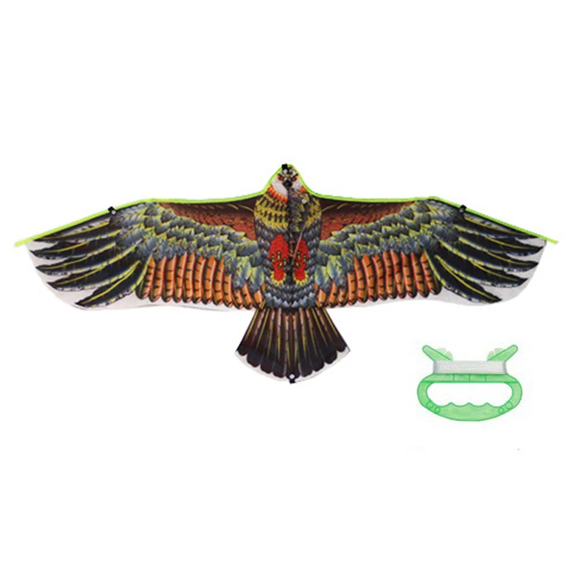 1pc/1pc+line New 1.1m Eagle Kite Children Flying Bird Kites Outdoor Toys