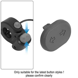 Electric Scooter Steering Switch Button for Segway Ninebot G2 F2 Kickscooter Left Right Turn Light Button Replacement Parts